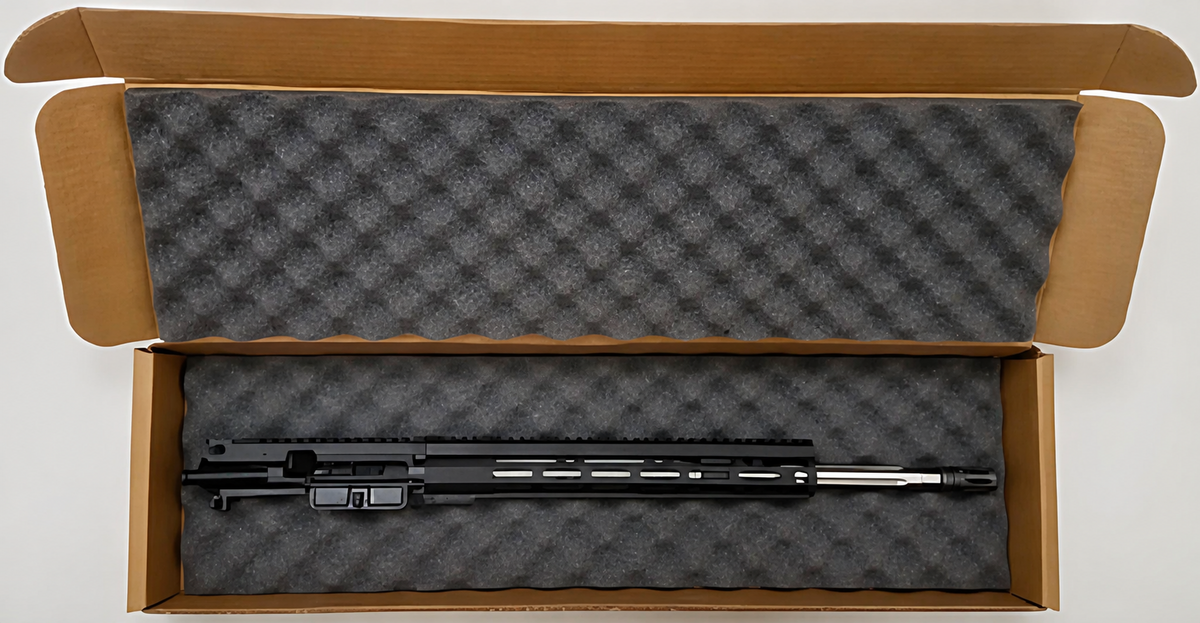 Foam-Lined AR Pistol and SBR Shipping Box