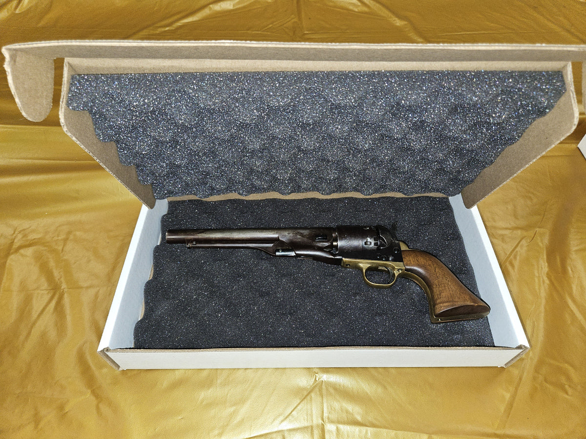 Large Pistol Boxes Foam Lined 15 X 8-12 X 2  (5-10-20 Packs)