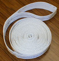 A poly webbing strap